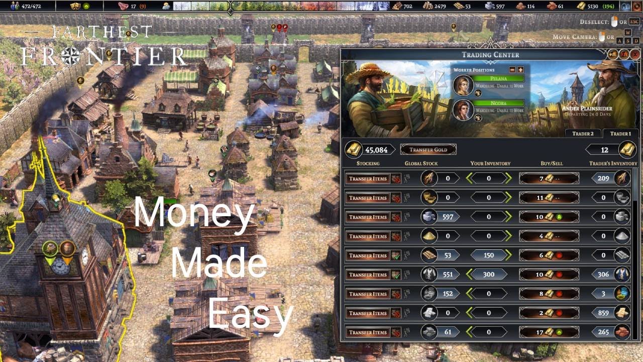 Farthest Frontier | Beginner Guide | Making Money