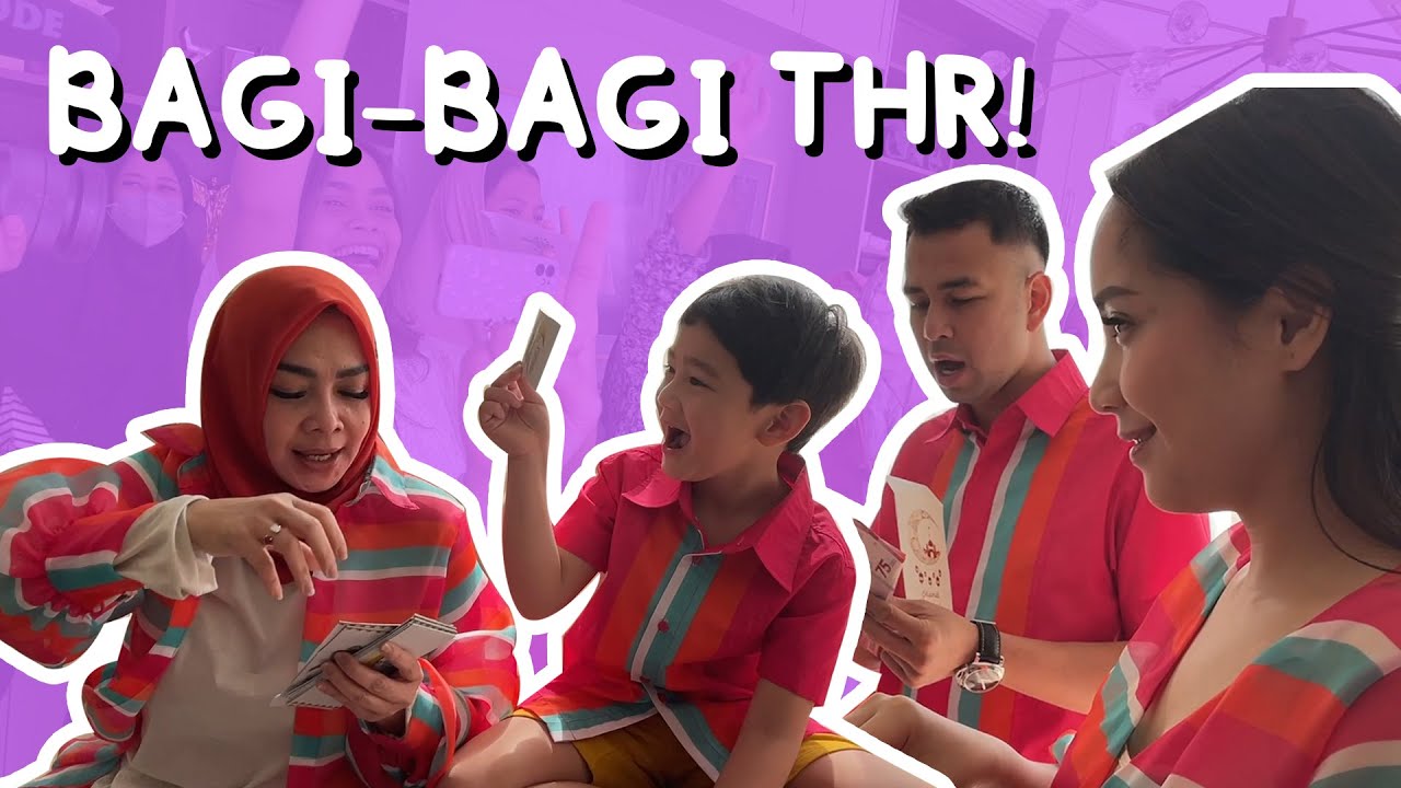 LEBARAN HARI PERTAMA BAGI-BAGI THR KE ANDARA @Rans Entertainment  !