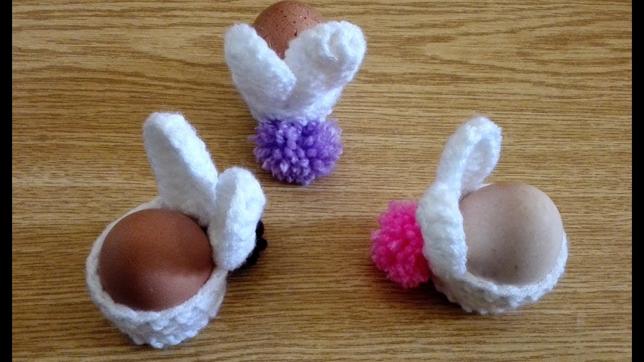 Crochet Easter Egg Cozy Part 1/2   كروشيه سبت صغيرللبيض الجزء ٢/١