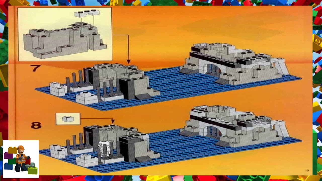 LEGO instructions - Castle - Royal Knights - 6078 - Royal Drawbridge