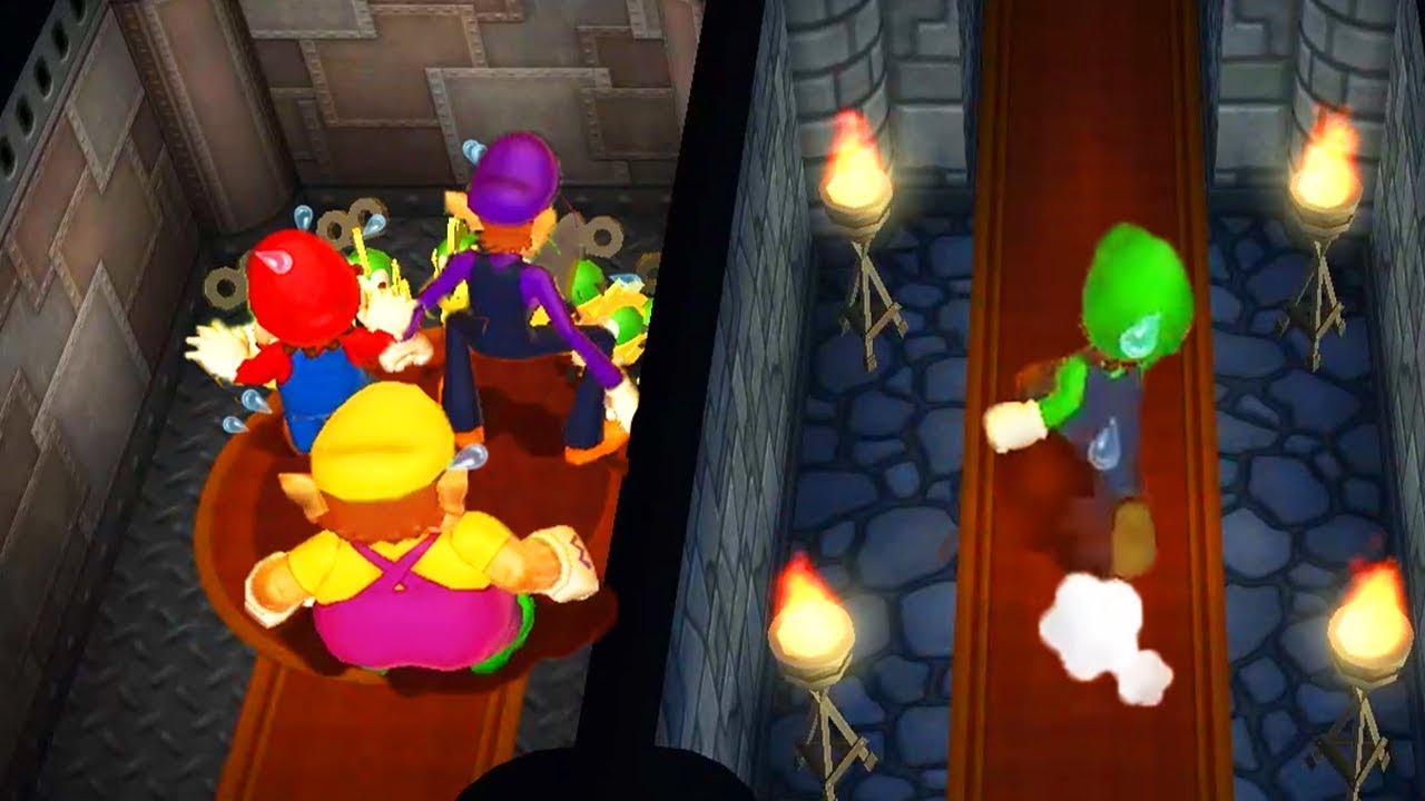 Mario Party 9 - Master Difficulty - Mario vs Luigi vs Wario vs Waluigi