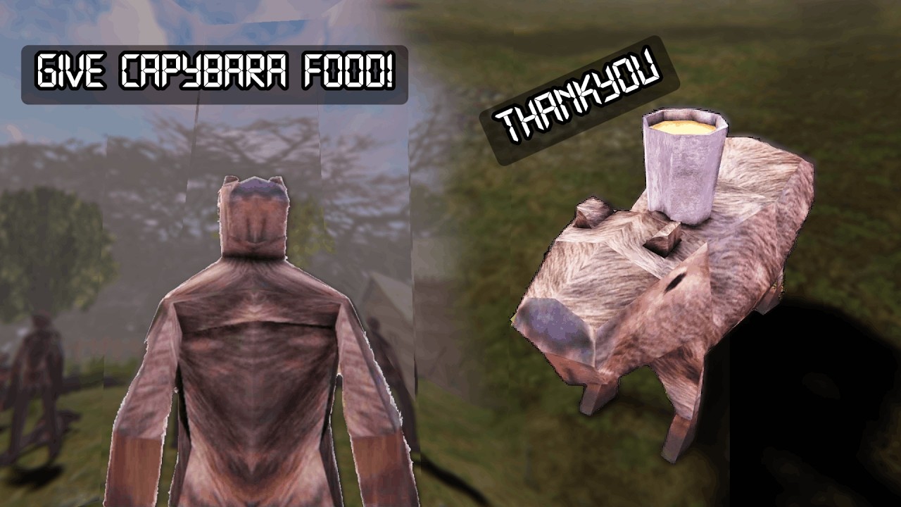 Give CAPYBARA Food Or Have Serious Consequences! | KACIPBARA