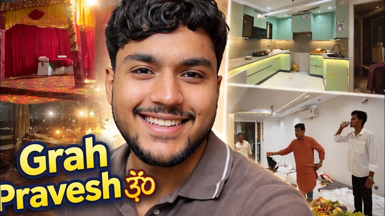 Grah Pravesh🕉️ @ Papa Ke Dost 🏠🥳