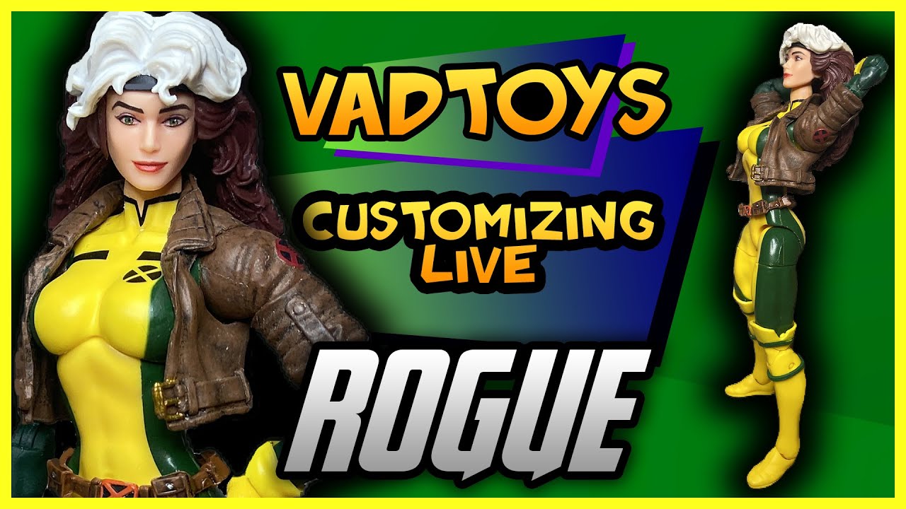 Customizing Live - Marvel Legends Rogue Custom Figure X-Men 97