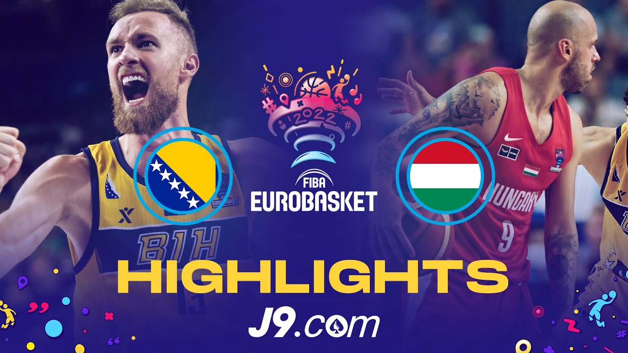 Bosnia-Herzegovina 🇧🇦 - Hungary 🇭🇺 | Game Highlights - FIBA #EuroBasket 2022