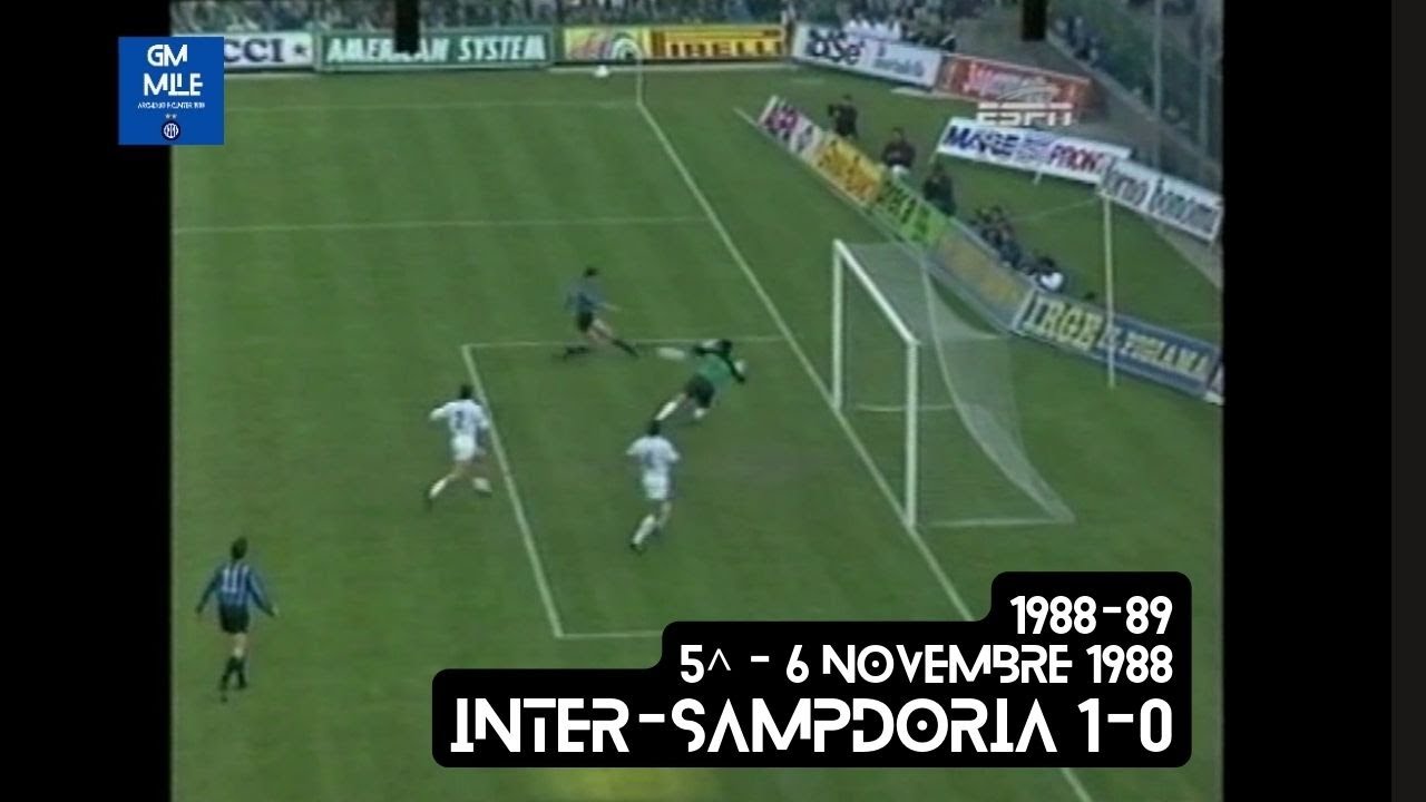1988-89 (5^ - 06-11-1988) INTER-Sampdoria 1-0 [Berti] ESPN Classic Sport