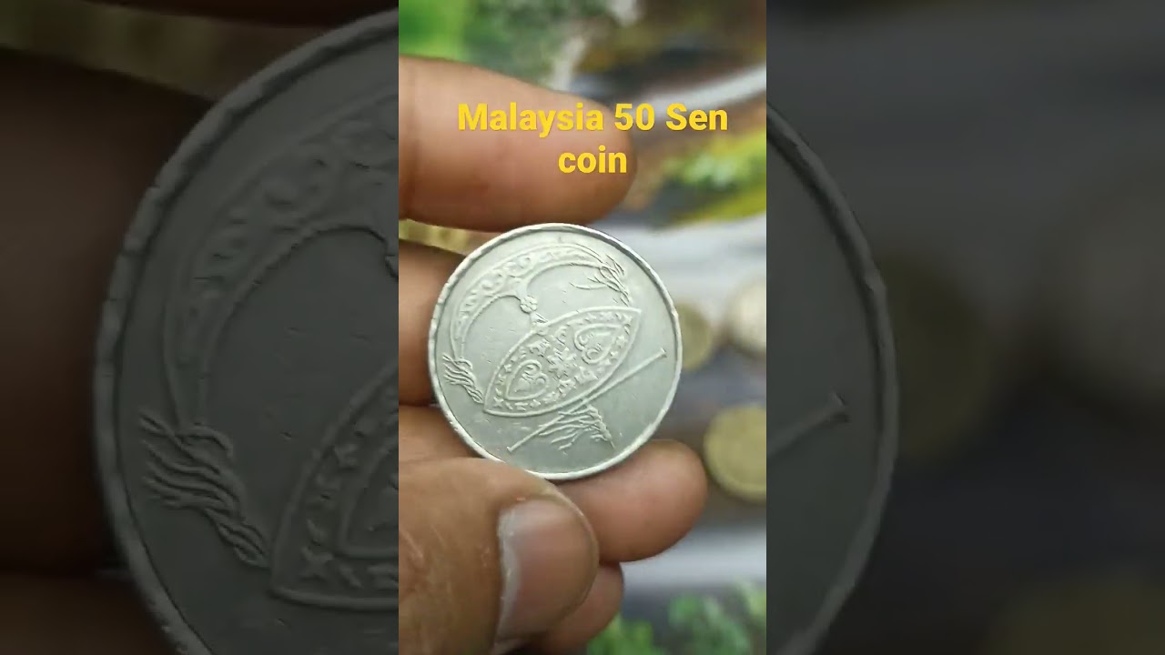 Malaysia 50 cent coin current Indian market value full video