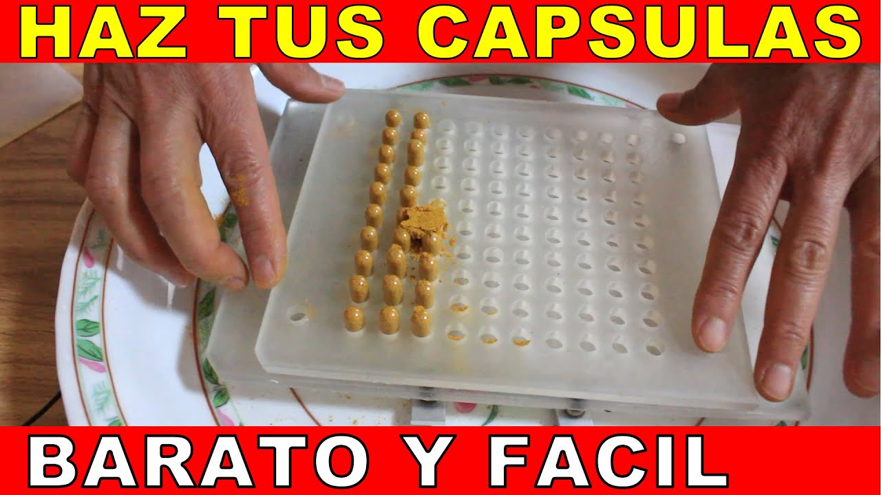 Aprende a Hacer Cápsulas. Usamos ENCAPSULADORA muy BARATA muy BUENA y semi MANUAL ¡MUY FACIL DE USAR