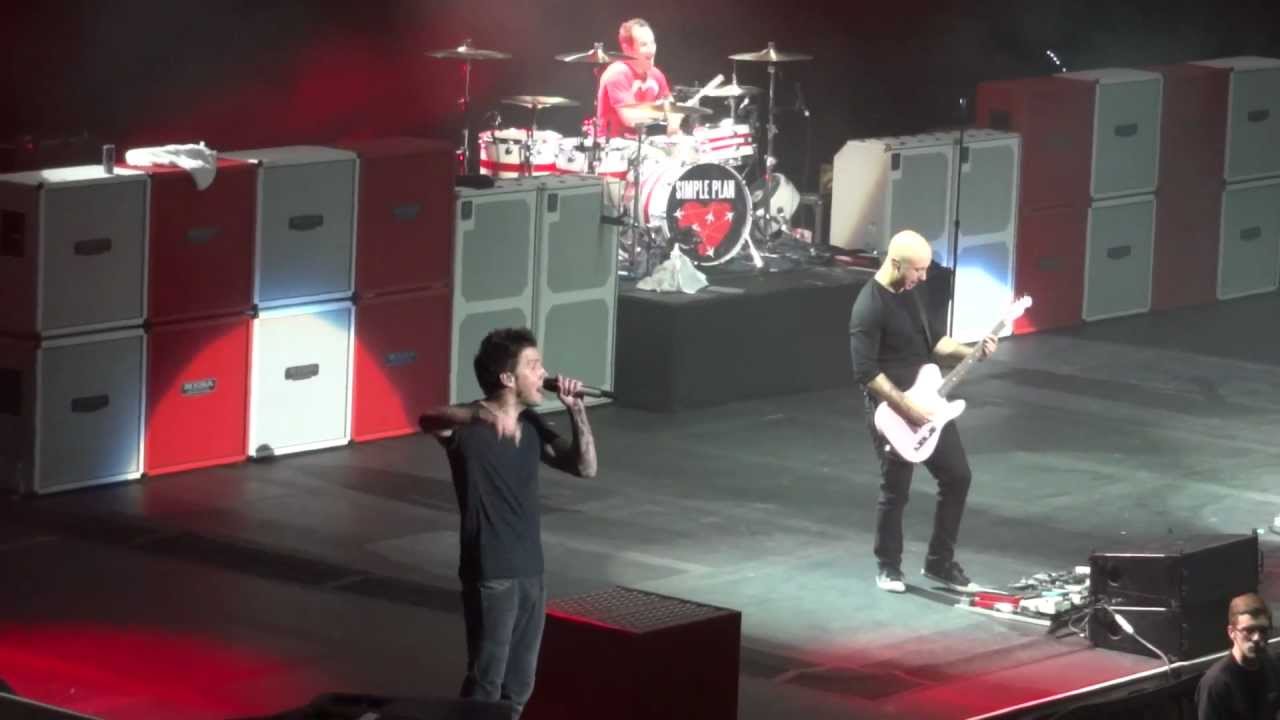 Simple Plan Jet Lag Ft. Marie-Mai Live Montreal 2012 HD 1080P