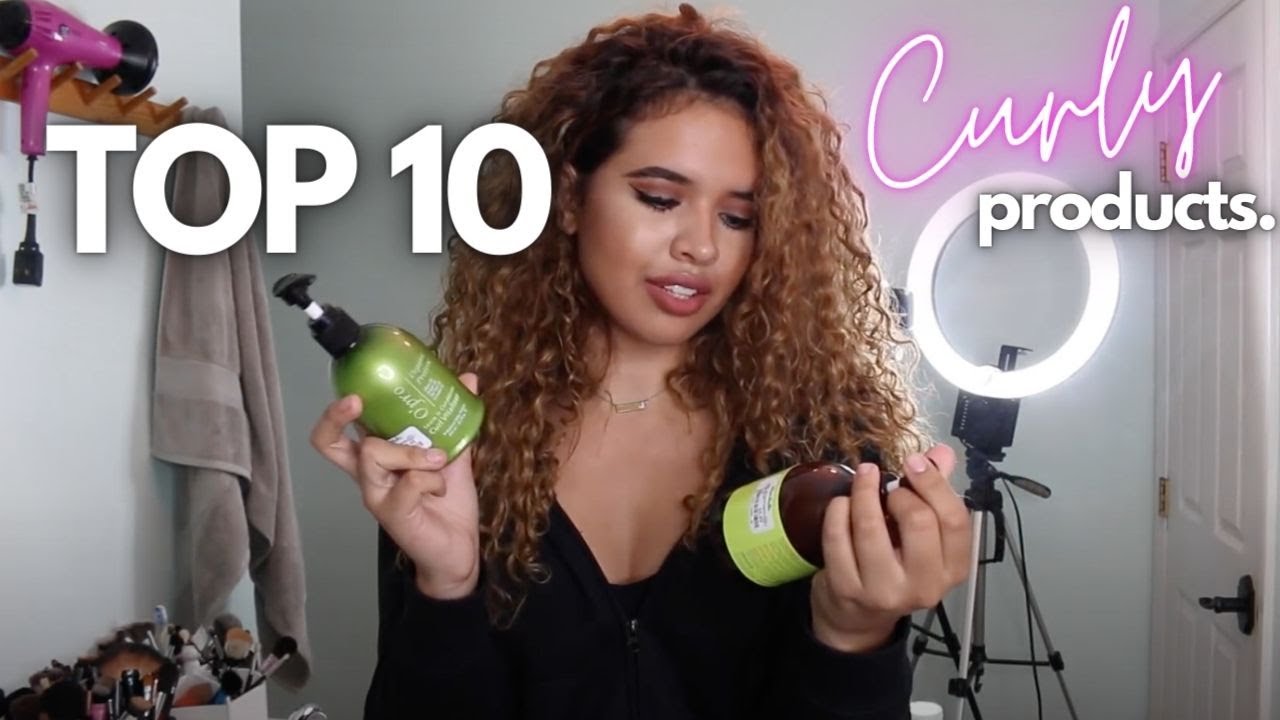 My Favorite CURLY Hair Products for Natural and *COLOR TREATED HAIR*