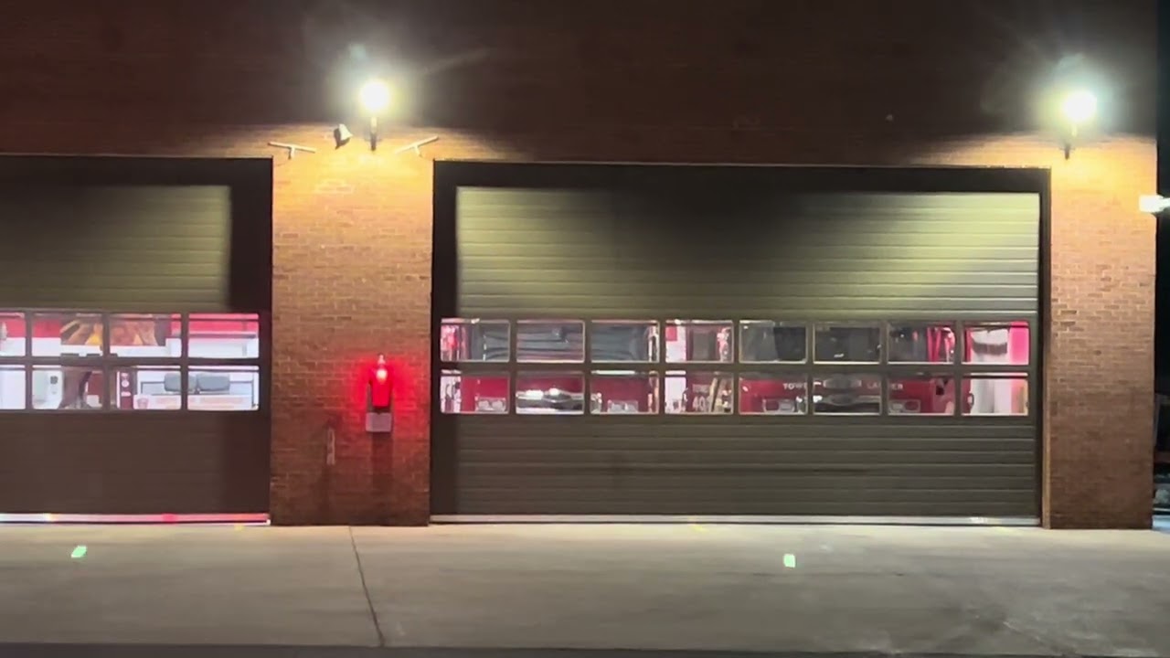 Fairfax city fire NEW tower ladder 403 has arrived