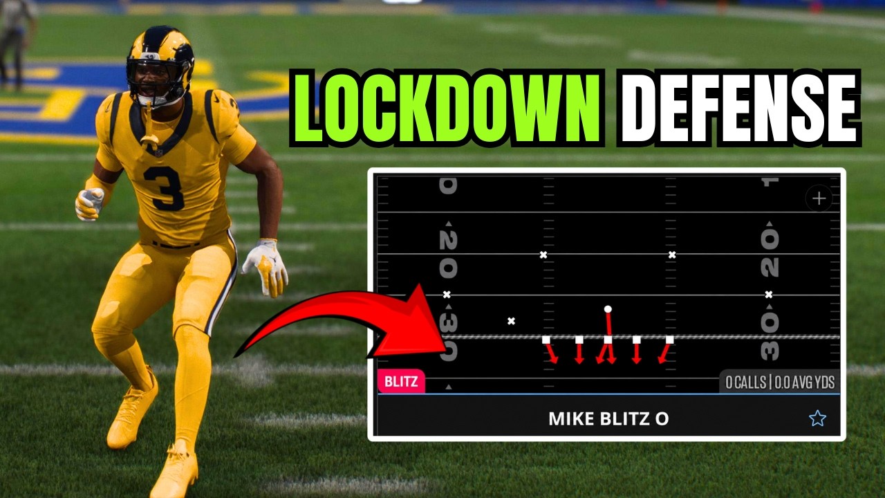 Эта ЗАЩИТА LOCKDOWN захватывает Madden 27