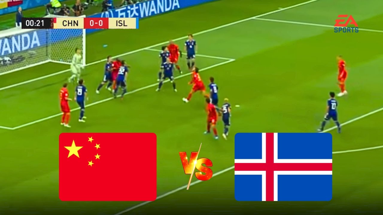 January 23, 2025 | CHINA vs ICELAND Women's Football Gameplay | FIFA23 ultra hd gameplay