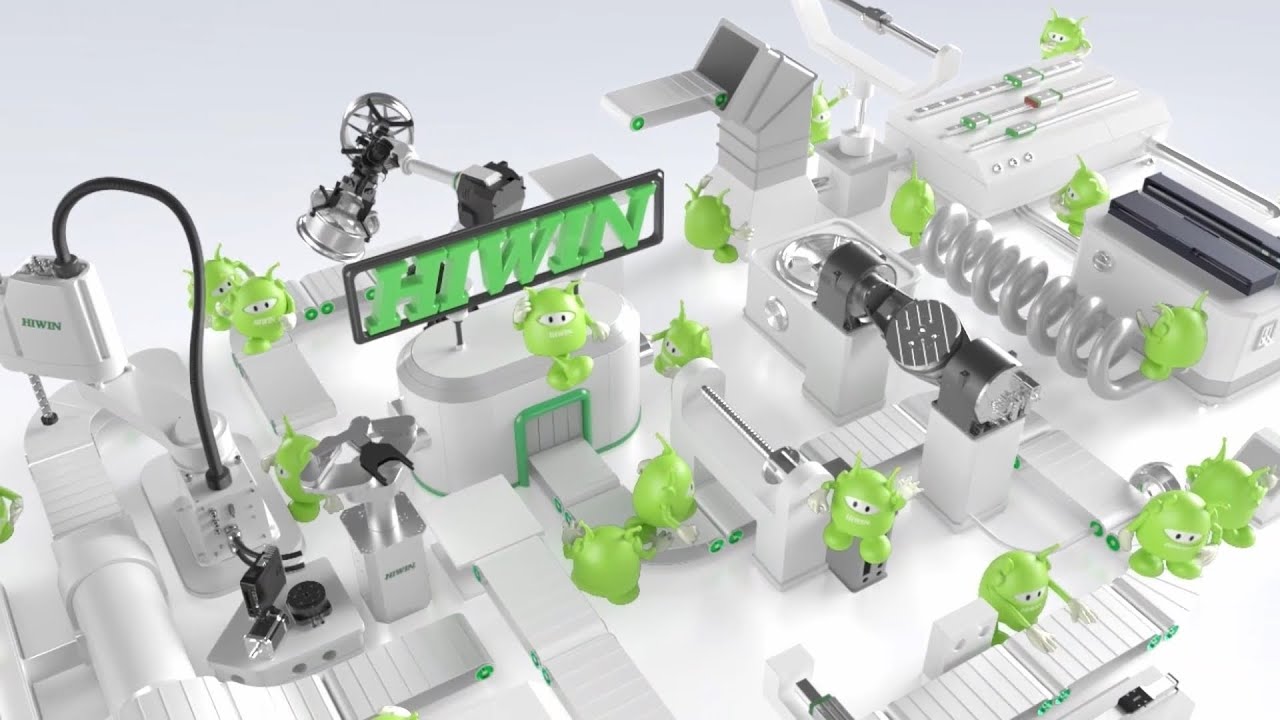 與HIWIN共同悠遊智慧製造宇宙  Explore the world of smart manufacturing together with HIWIN.