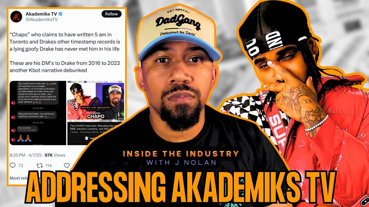 Akademiks TV ATTEMPTS to Discredit Chapo and Our Interview
