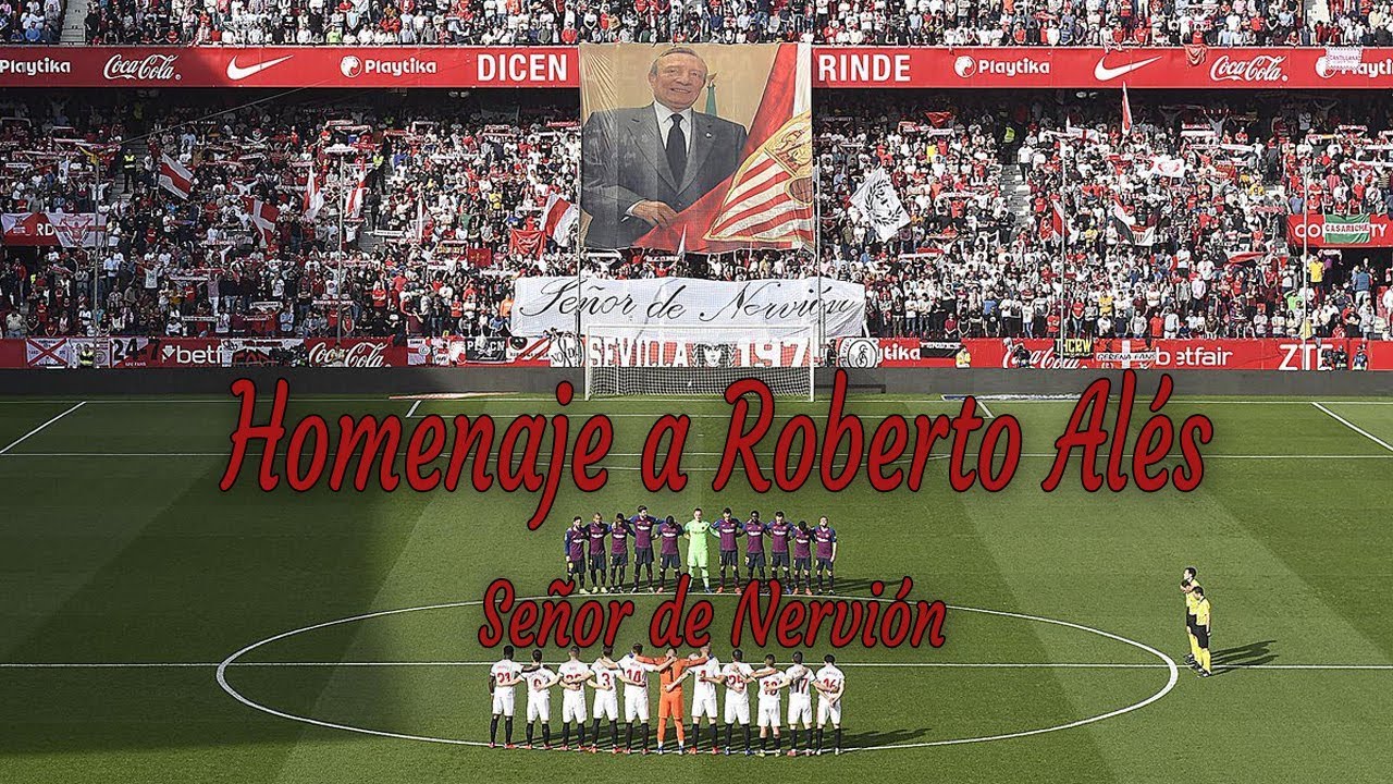 Minuto de silencio a Roberto Al&eacute;s desde GOL NORTE