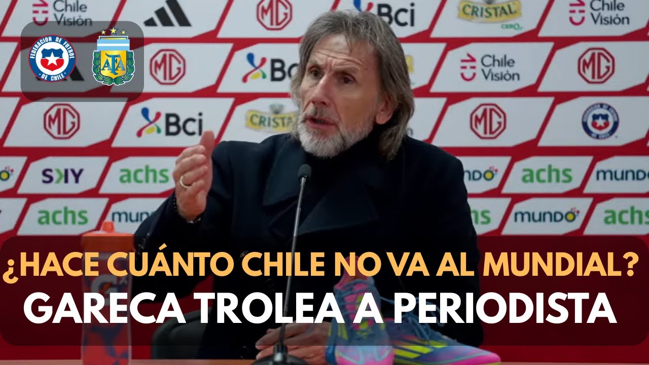 RICARDO GARECA responde claro a colega que le pregunt&oacute; para qu&eacute; quiere seguir dirigiendo a CHILE