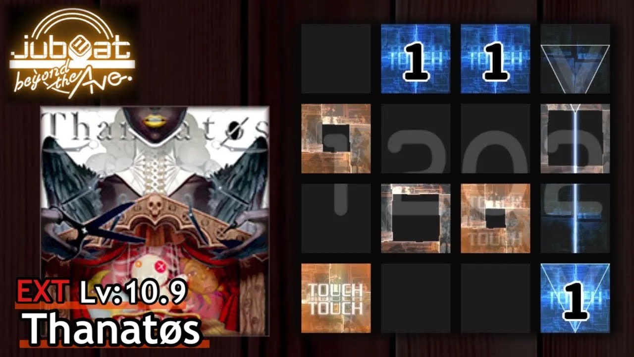 【jubeat Lv:10.9】Thanatøs(EXT) 譜面確認[修正版20250209]
