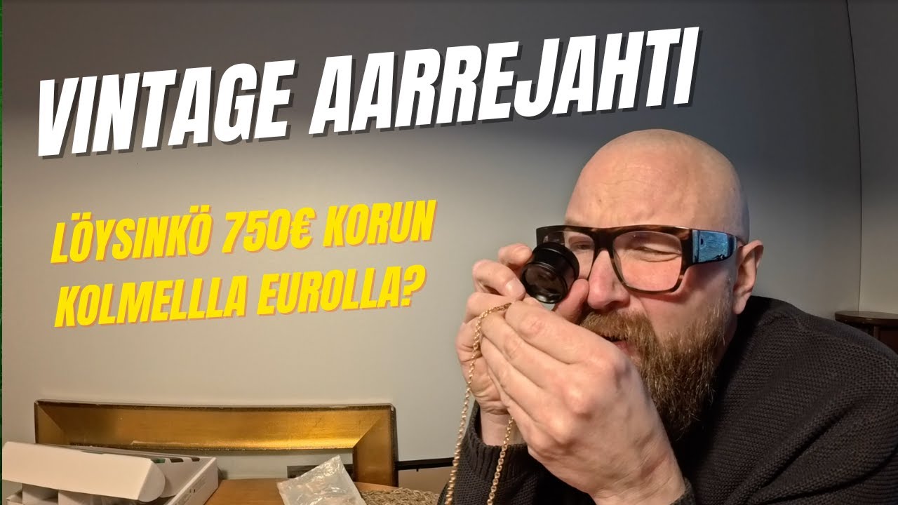 Löysinko 3€ korun jonka arvo on 750€ käydään ottamassa selvää!