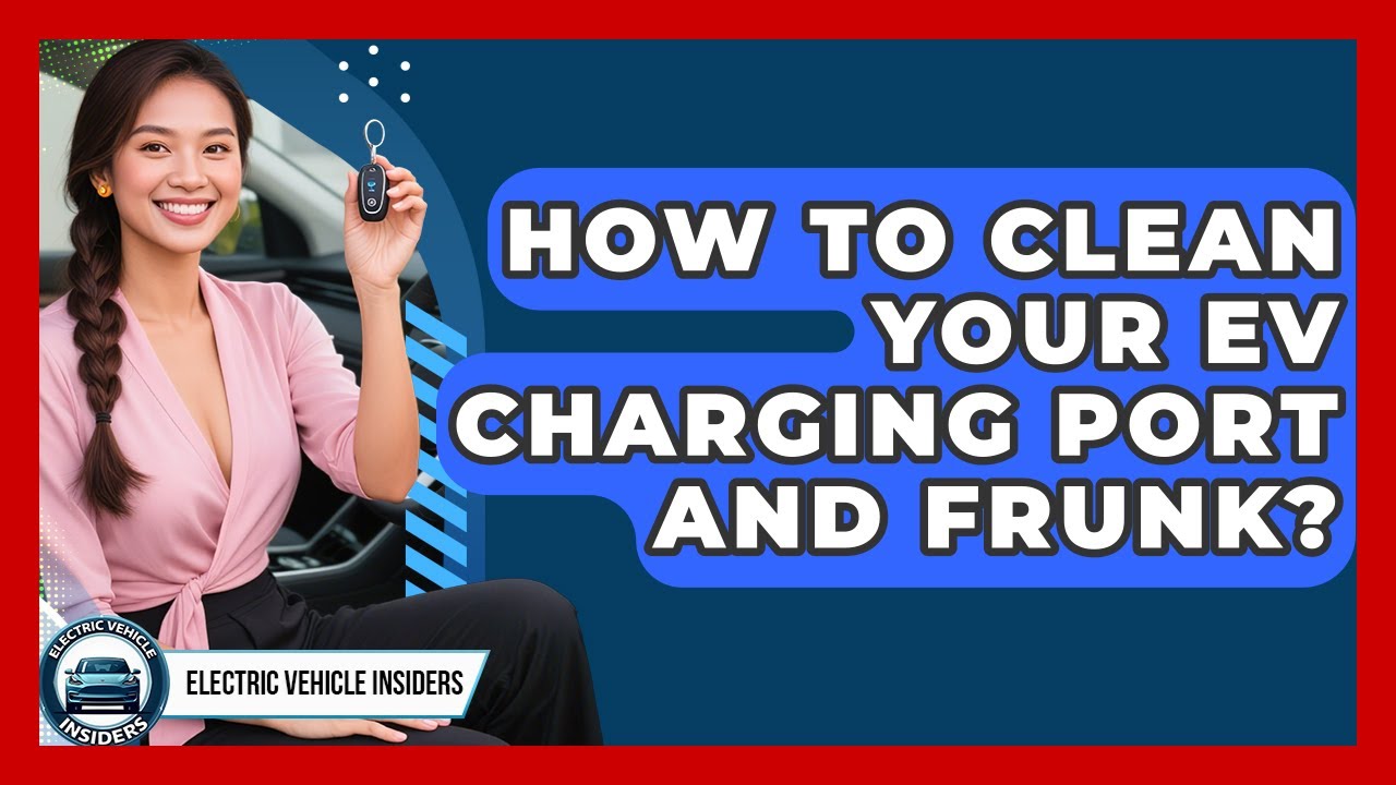 How To Clean Your EV Charging Port And Frunk? - Electric Vehicle Insiders