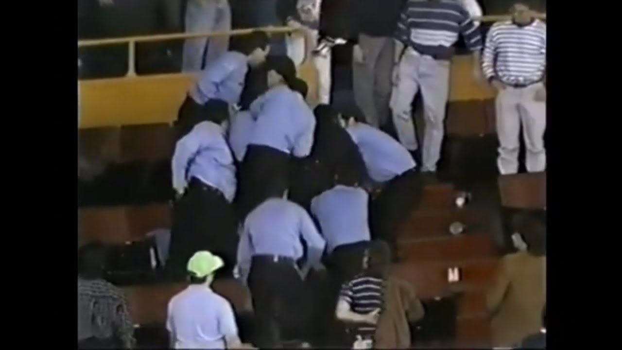 Canadiens - Sabres rough stuff 4/13/91