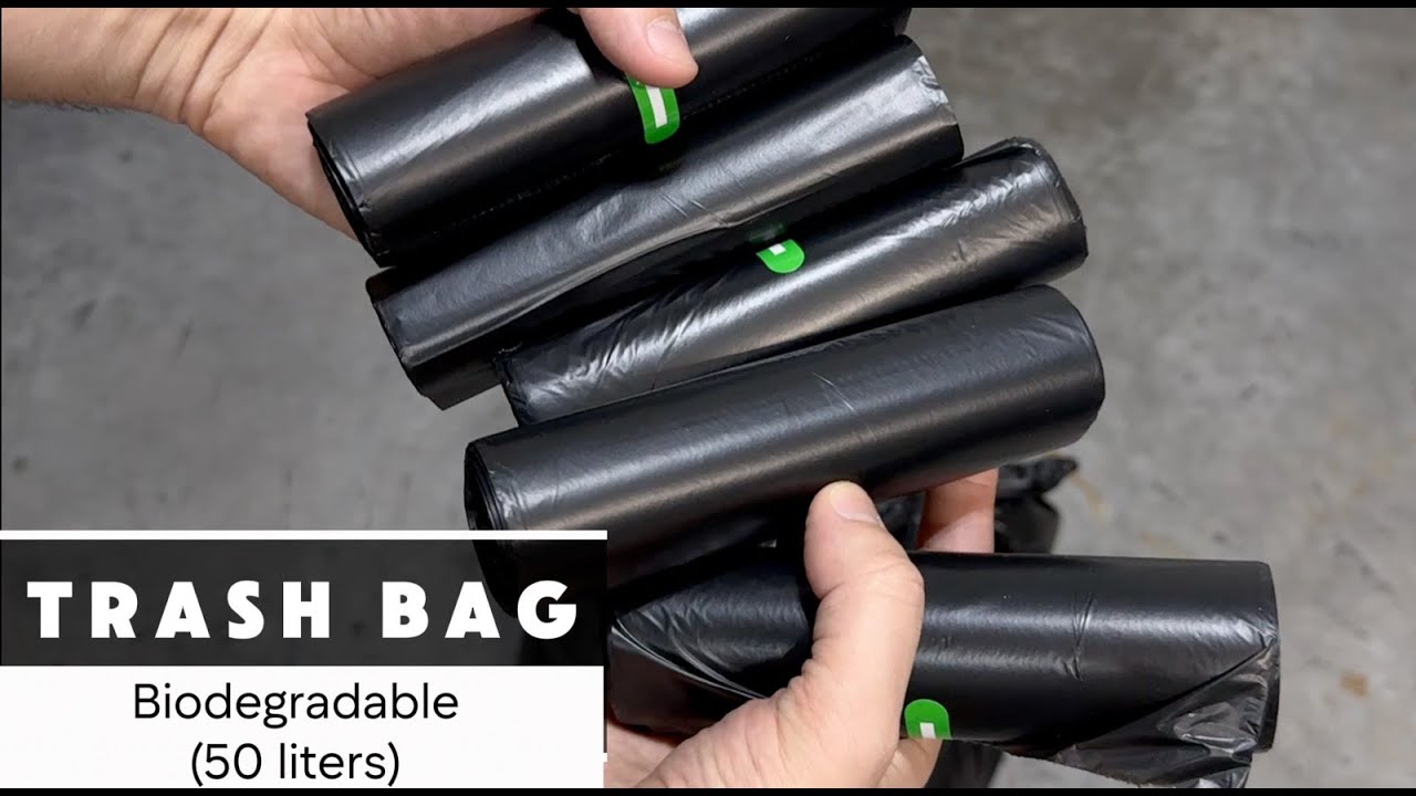 Biodegradable Trash Bags Review — Compostable & Eco-Friendly Kitchen Garbage Bags