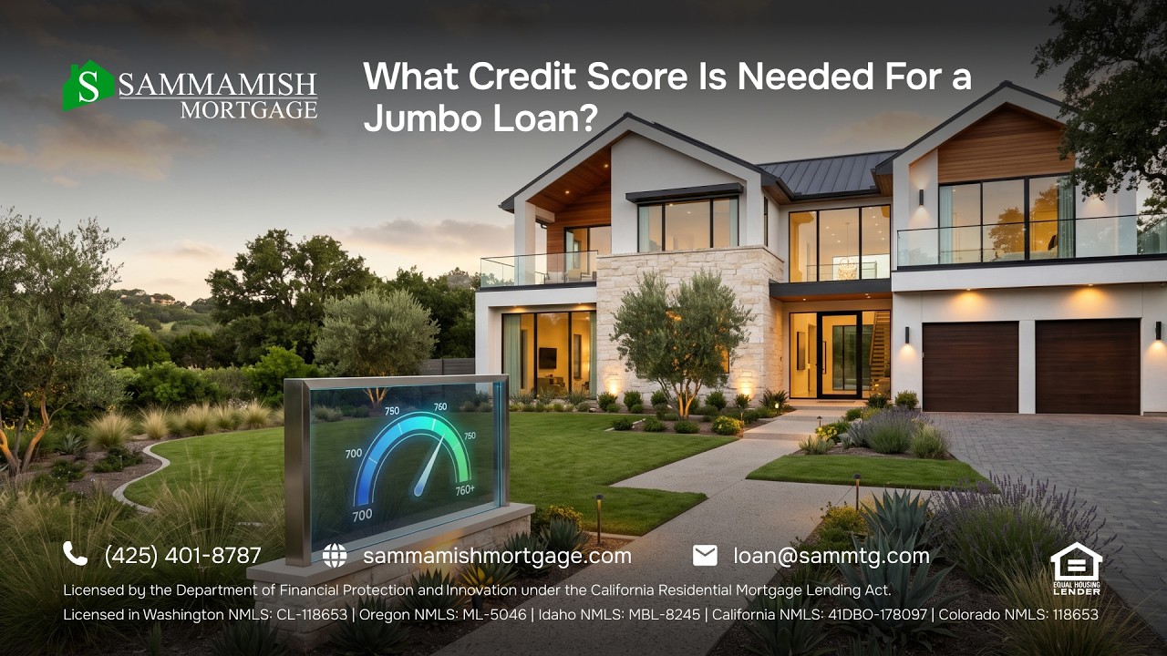 What Credit Score Is Needed for a Jumbo Loan? | Jumbo Loan Requirements
