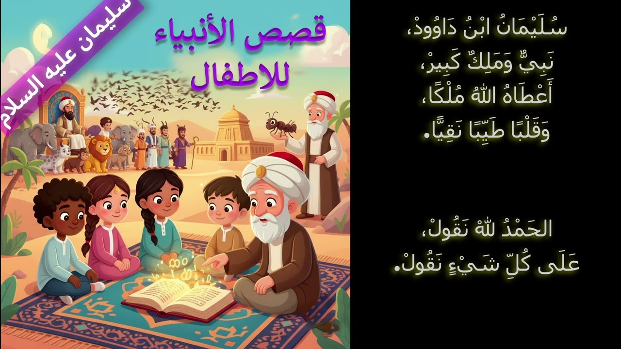 اناشيد دينية للأطفال - قصة سيدنا سليمان عليه السلام