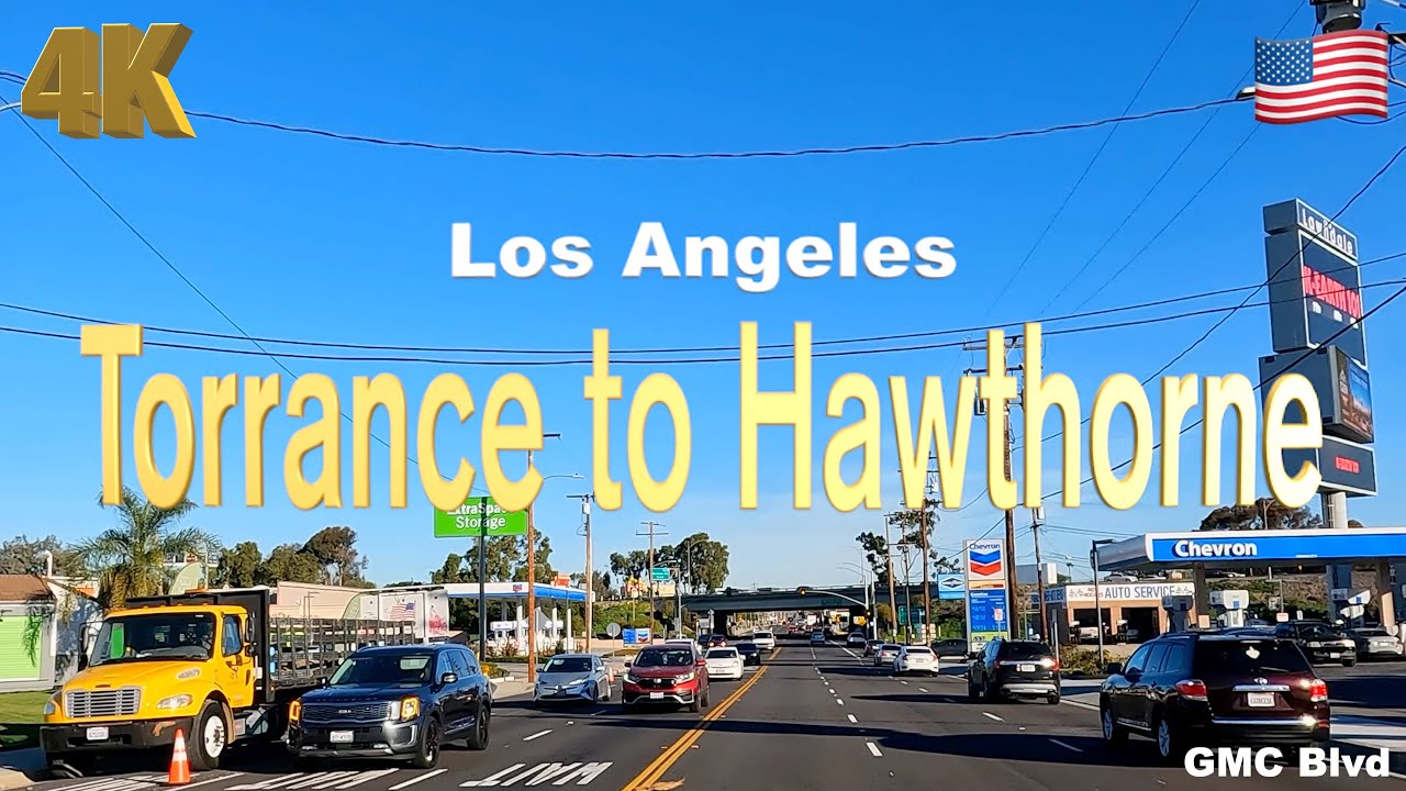 [4K] Los Angeles 🇺🇸, Torrance to Hawthorne California USA in 2023 - Drive