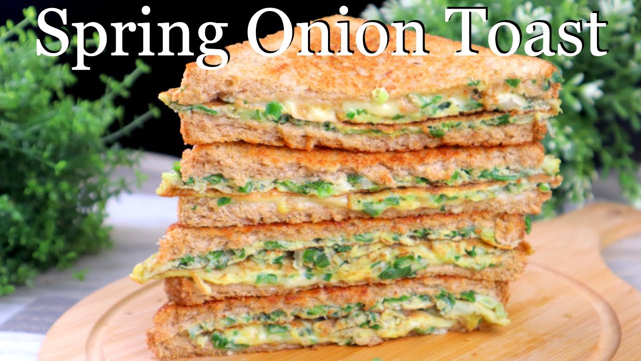 Spring Onion Toast / Easy Breakfast in minutes