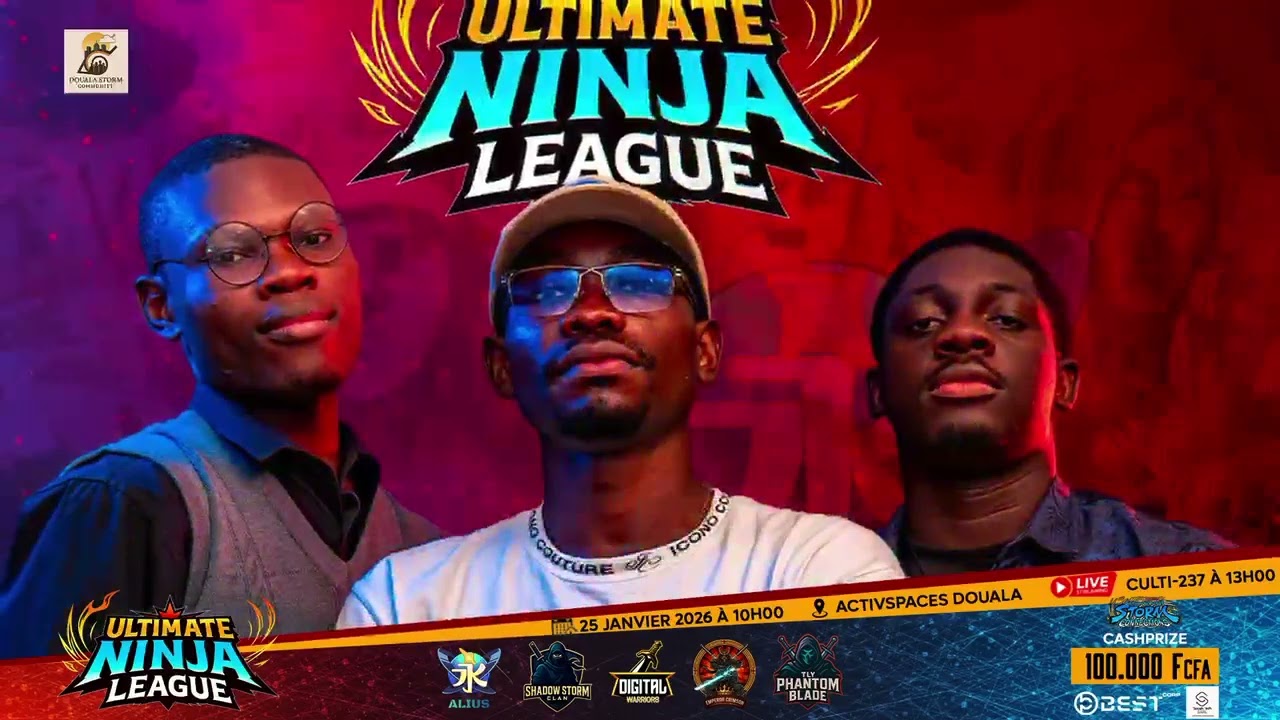 Teaser présentation Ultimate NINJA LEAGUE 