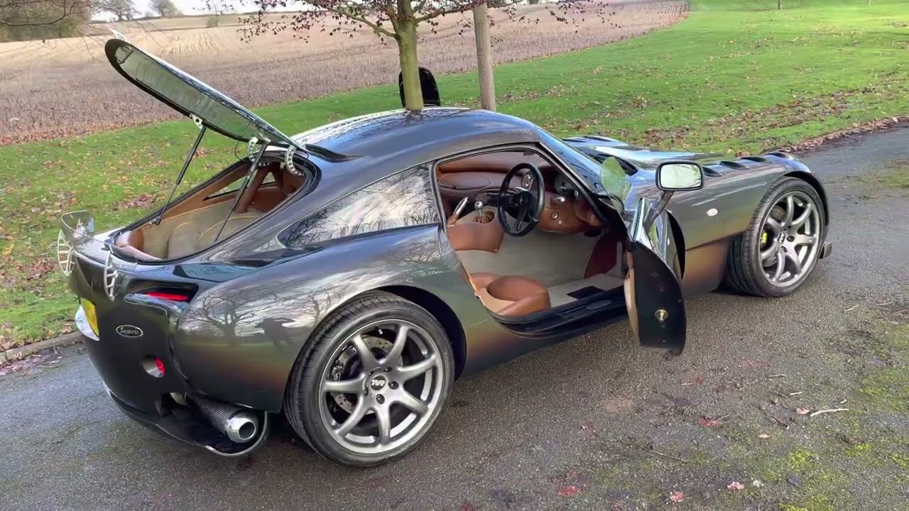 TVR Sagaris - Copper Spectraflair (The only one) - Interior video.