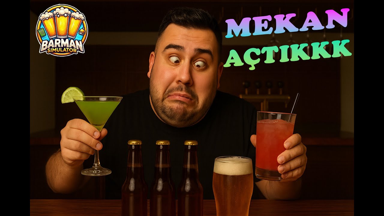 İlk Bira, İlk Kavga! 😅 | Barman Simulator İlk Bölüm