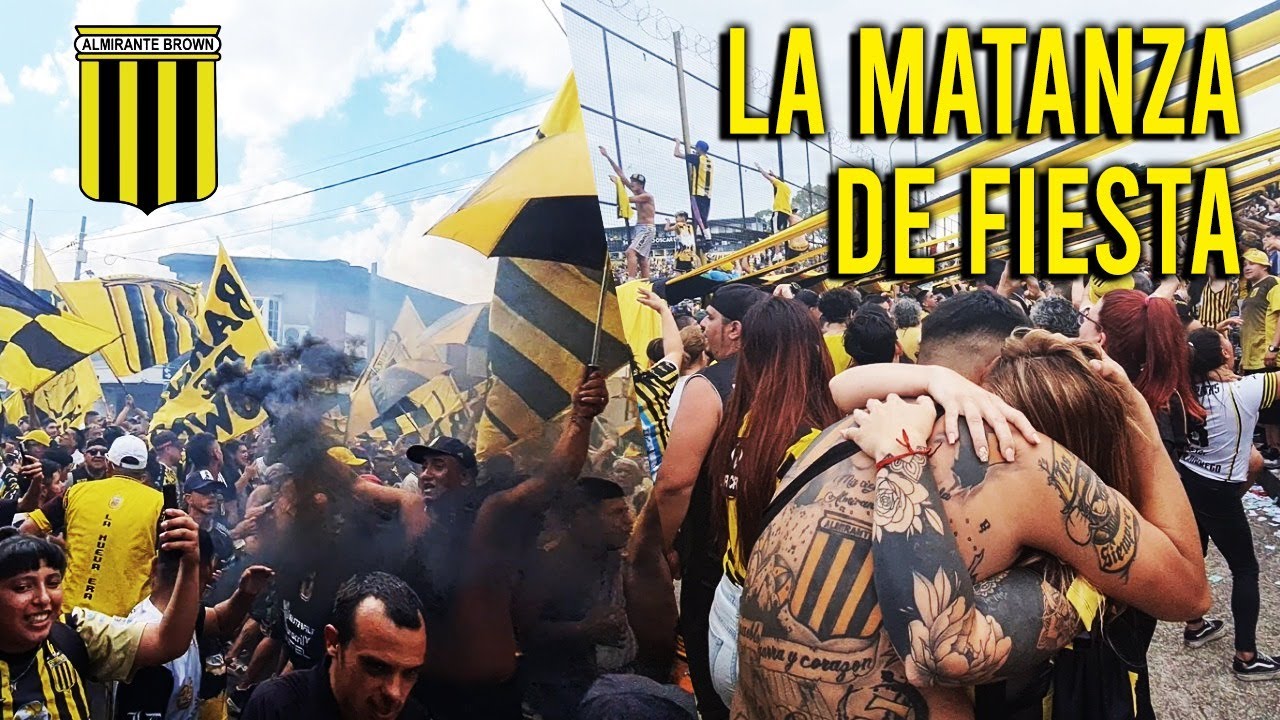 ALMIRANTE BROWN y la EMOCION de su GENTE A UN PASO del ASCENSO | FRAGATA PRESIDENTE SARMIENTO