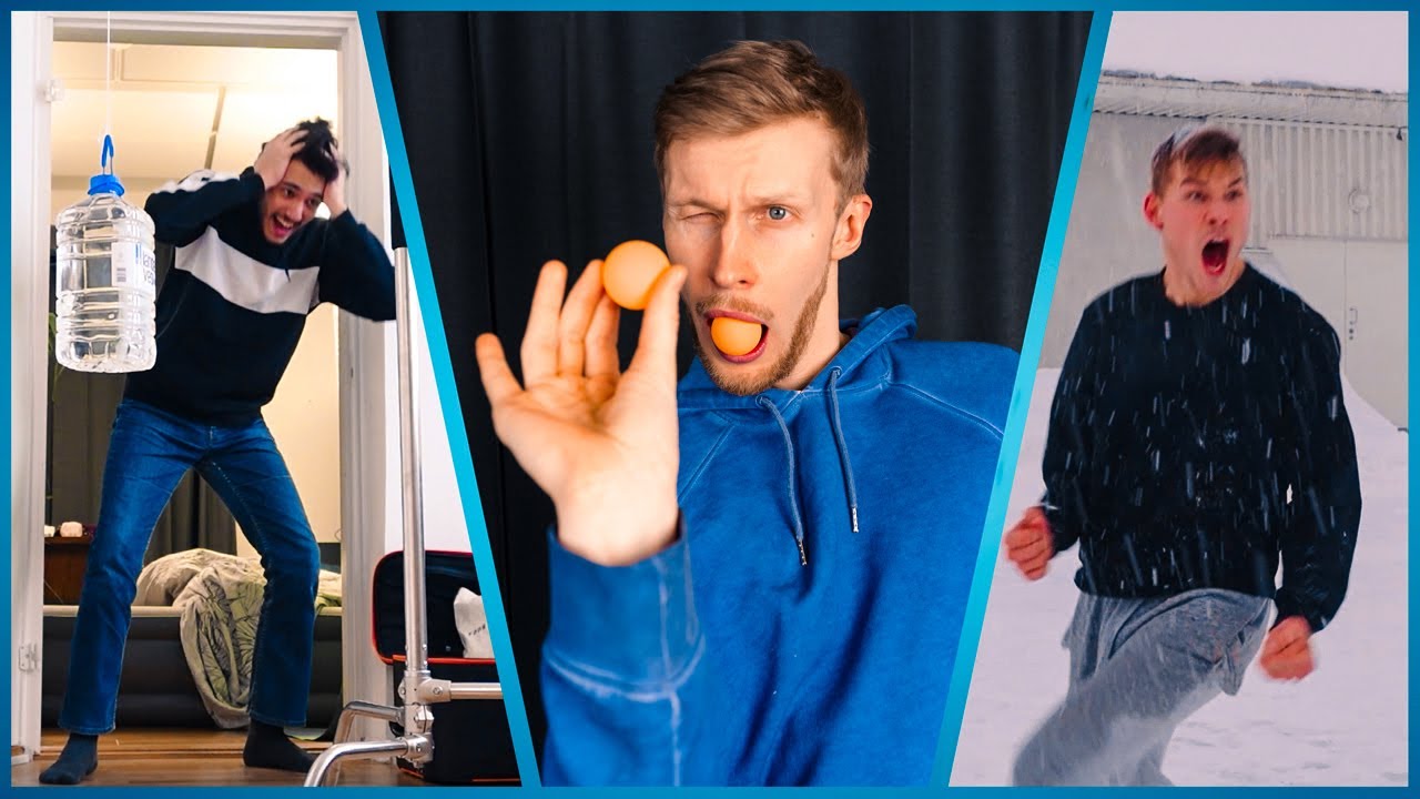 60 minuuttia aikaa tehd&auml; hienoin Trick Shot! (TOIMISTOHAASTE)