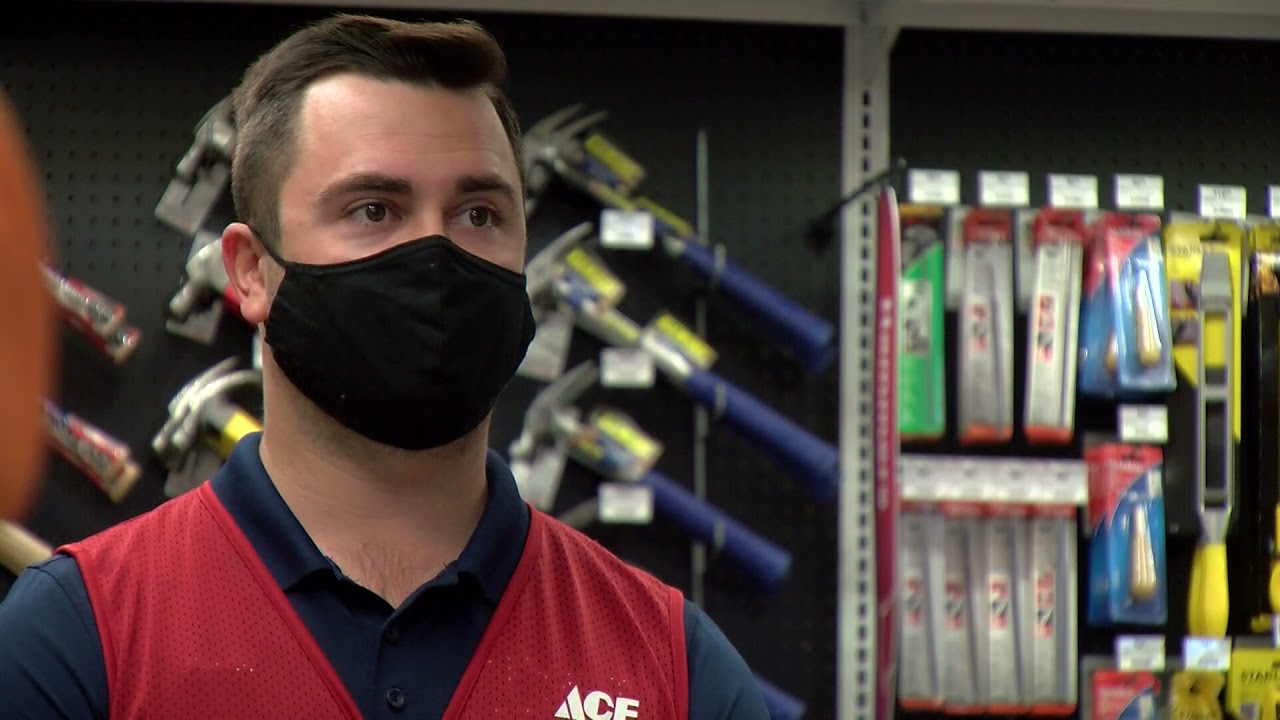 Thief slips drills, battery packs into pants during hit on ACE store 4pm