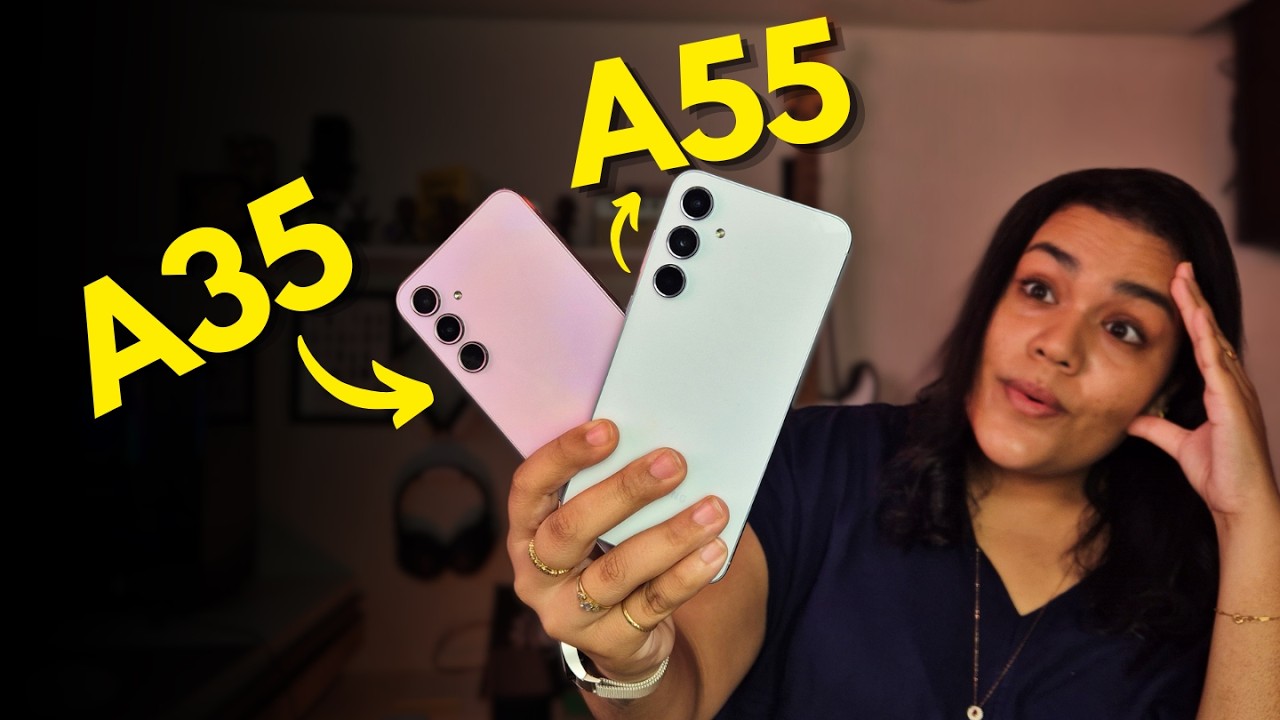 GALAXY A35 vs GALAXY A55: QUAL COMPRAR ?