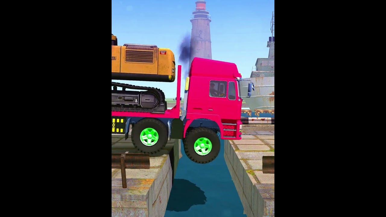Spintires：MudRunner Truck Gameplay Ep309 #spintires #mudrunner   #simulation #drivingskills