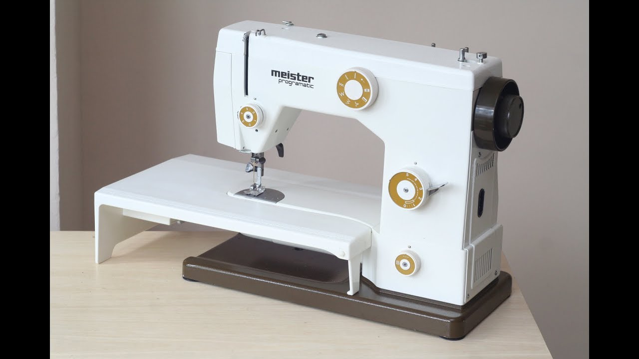 Meister Programatic 2730 Nähmaschine Sewing machine Швейная машина test