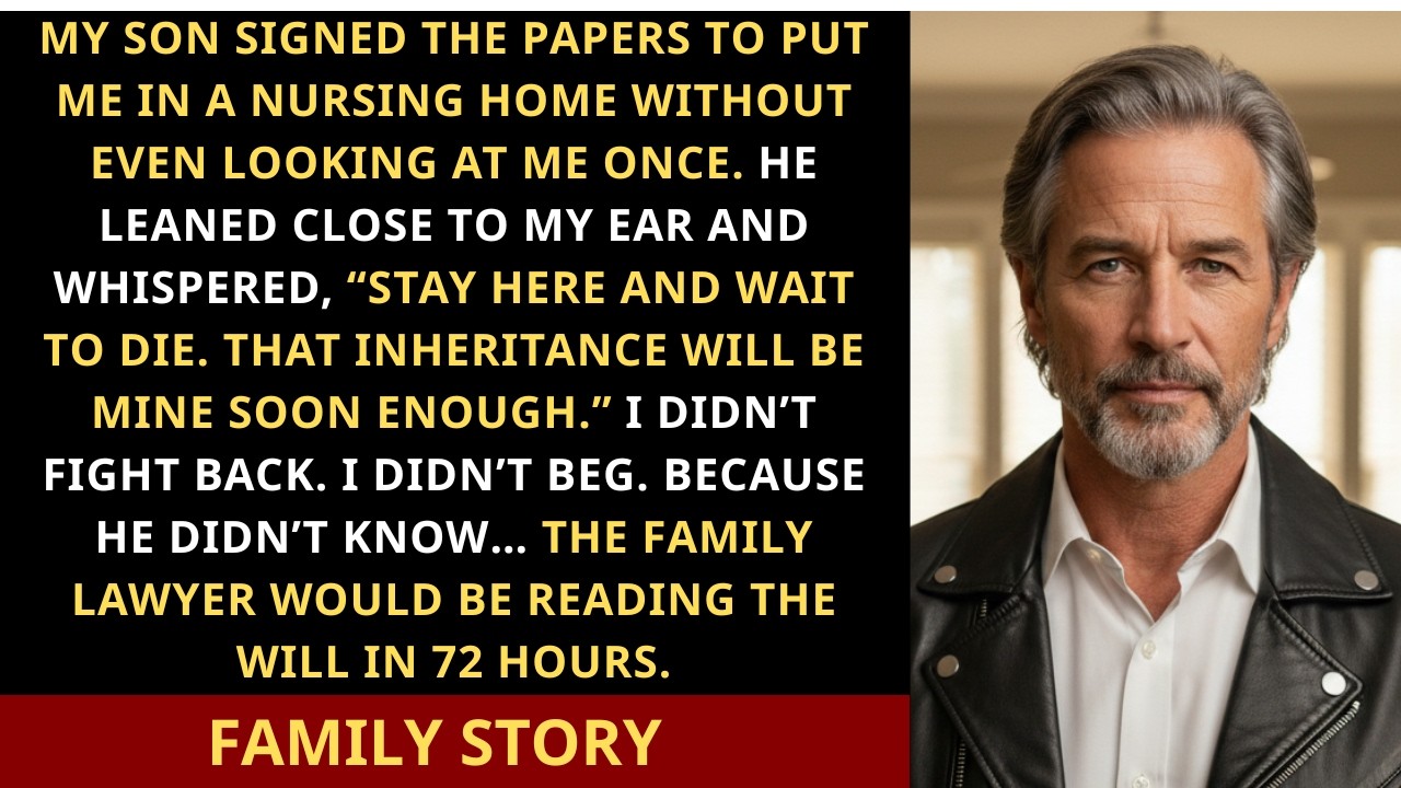 Rot there, old man! — My son dumped me in a nursing home.