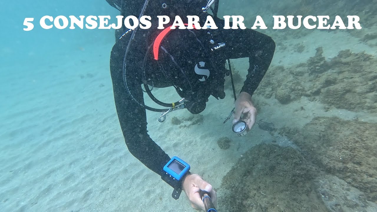 5 consejos antes de bucear.