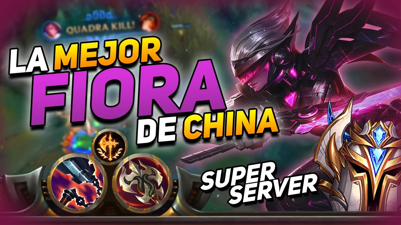 LA MEJOR FIORA DE CHINA DESTRUYE EL SUPER SERVER 😈 - CHALLENGER 1400LP