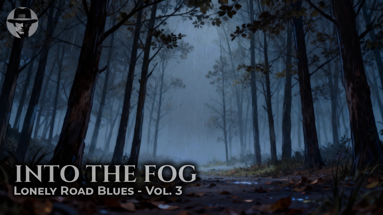 Lonely Road Blues – Into the Fog | Slow Smoky Blues for Late Nights & Long Drives