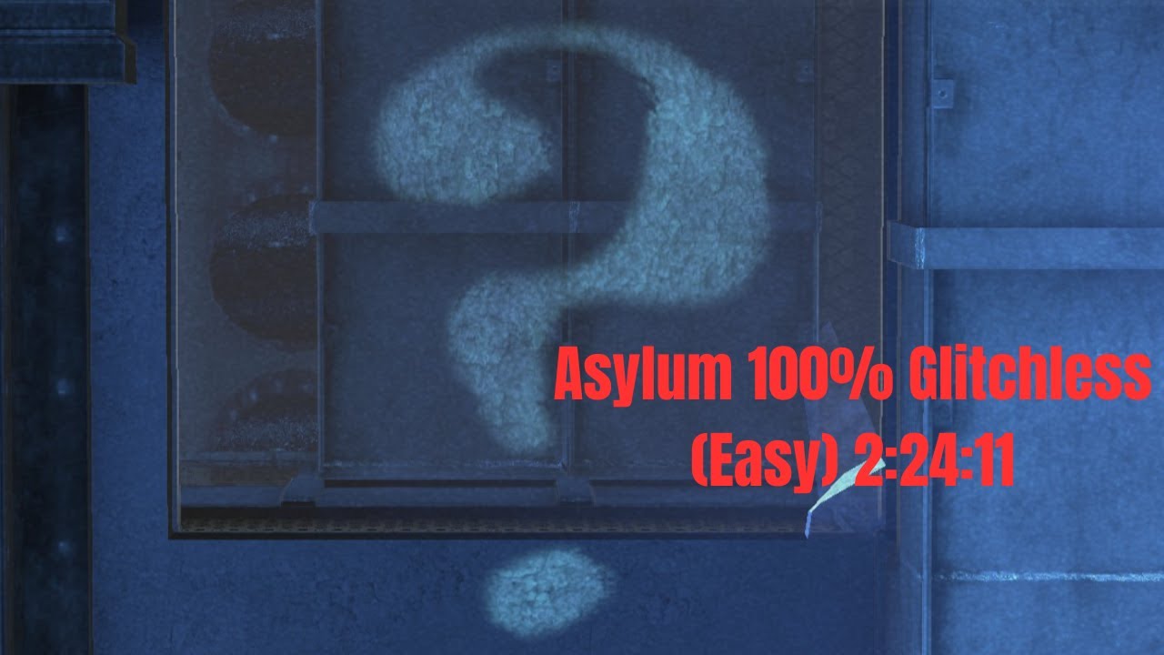 Batman: Arkham Asylum 100% Glitchless (Easy) 2:24:11 (Obsolete & Former World Record)