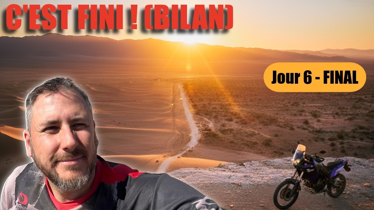 LE CLAP DE FIN : Mon incroyable Raid Moto au Maroc ! 🏜️