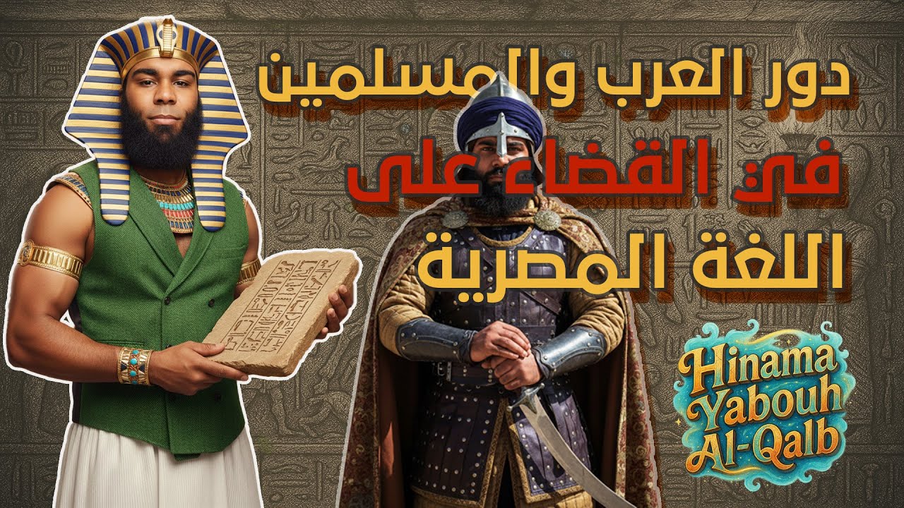 دور العرب والمسلمين في القضاء على اللغة المصرية I حينما يبوح القلب