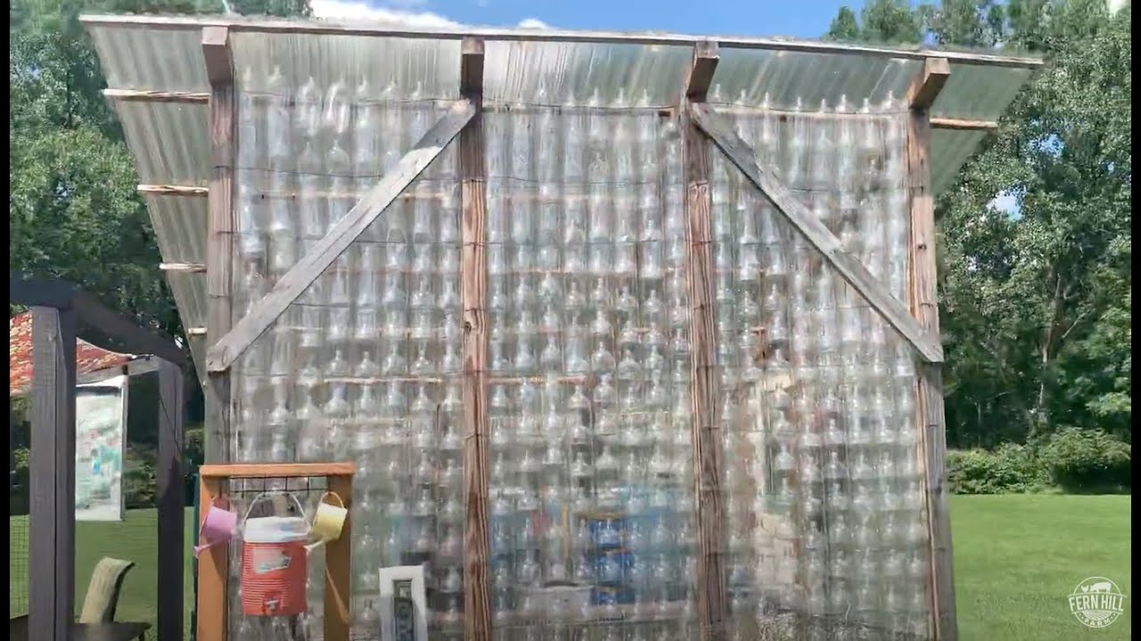 DIY Greenhouse Made Out Of 2-LITER BOTTLES!