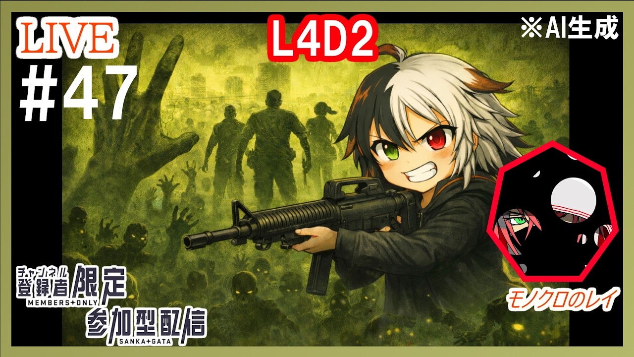 [Left 4 Dead 2] #47_ キーマウ挑戦!!