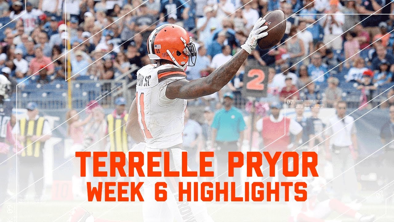 Terrelle Pryor's Amazing 2-TD Day vs. Titans | Browns vs. Titans | NFL Week 6 Player Highlights