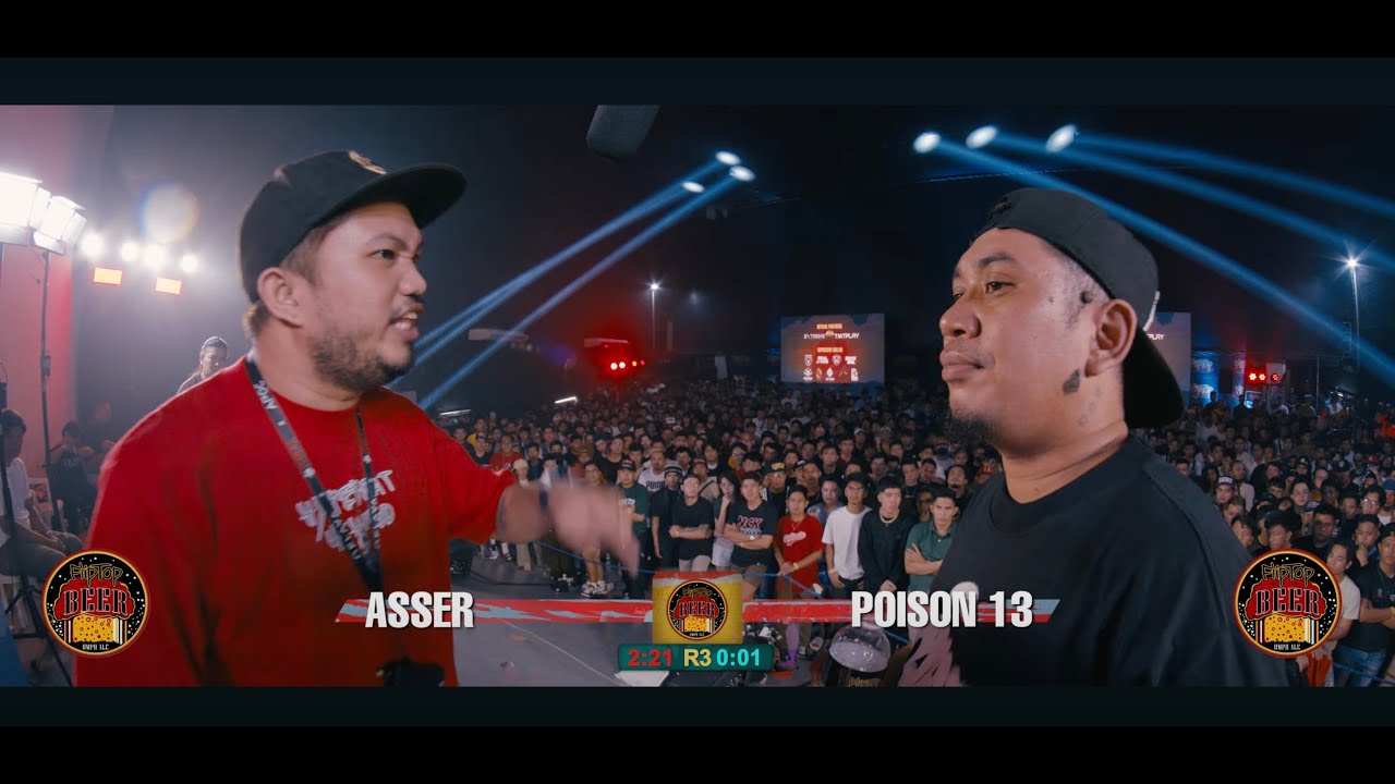 FlipTop - Poison13 vs Asser